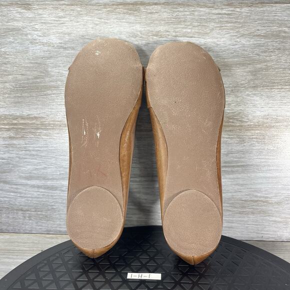 Aldo Women's Brown Leather Slip On Ballet Flats Size EU 38 US 7.5 - Picture 8 of 8